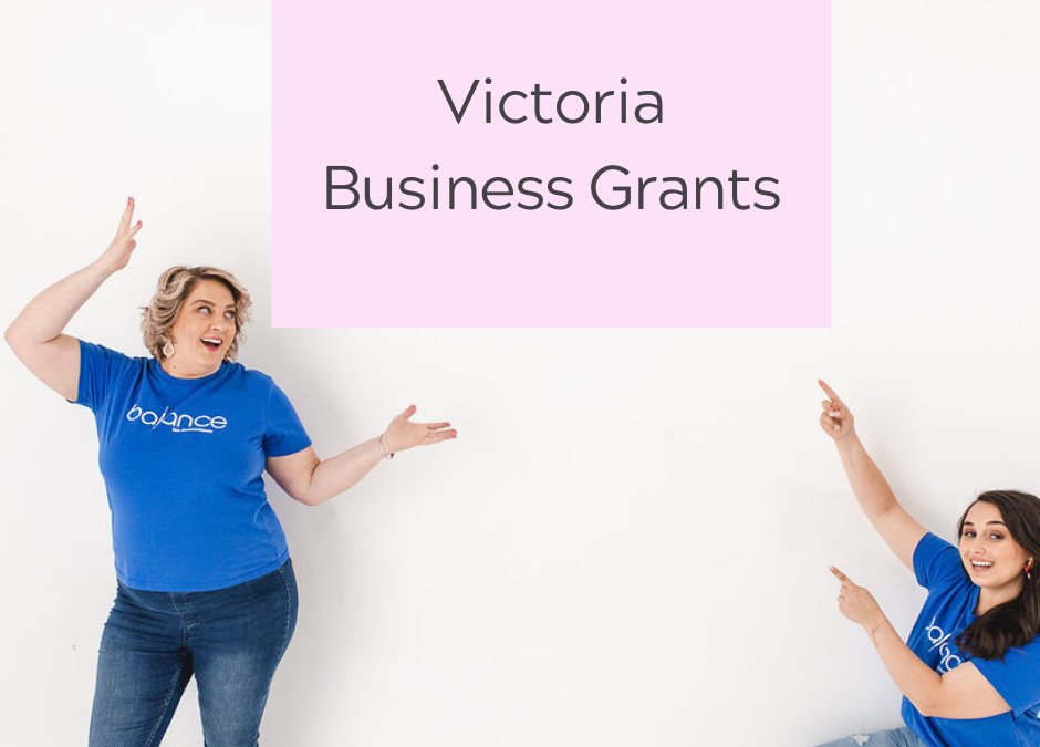 VIC Business Grants Balance Tax Accountants Diana Todd